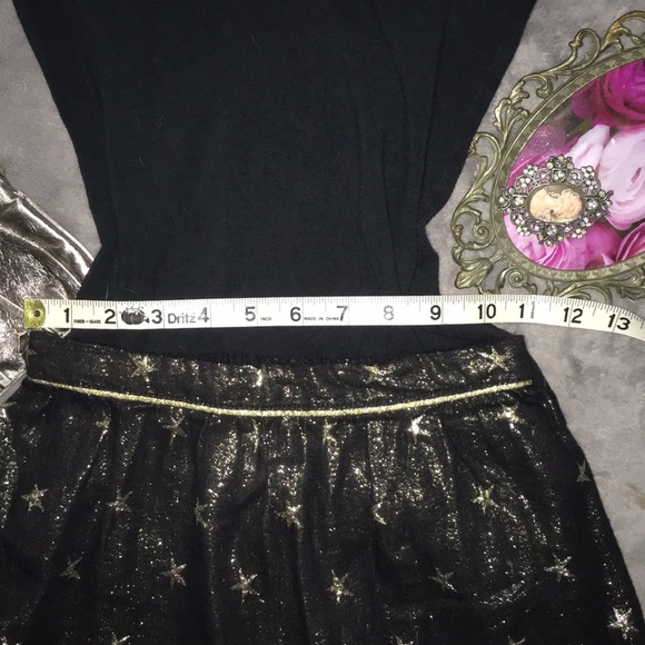 Girls’ Old Navy Lined Black Skirt sz S (6-7) ⭐️ - Picture 2 of 8